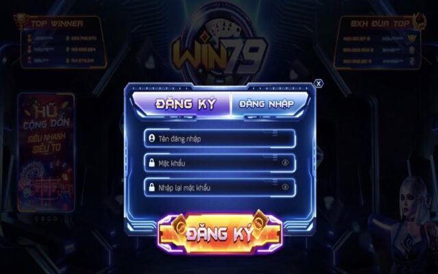 Điều kiện để đăng ký tài khoản tại cổng game Win79