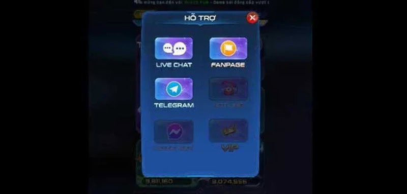 Liên hệ CSKH để được hỗ trợ khi không thành công