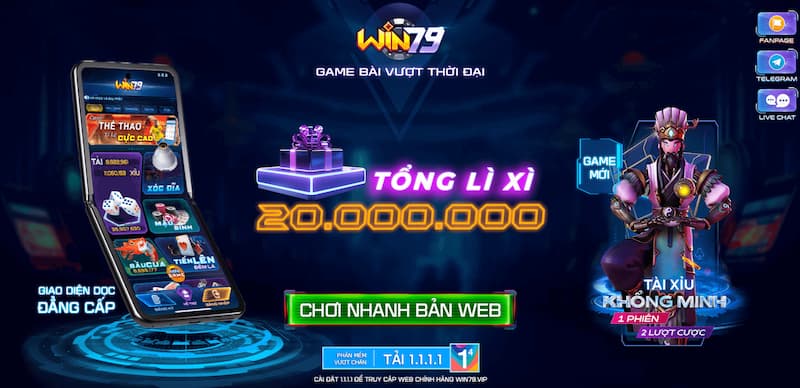 Ưu điểm của cổng game Win79
